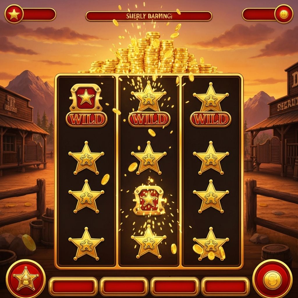 Wild West Gold — экран Big Win с крупным выигрышем